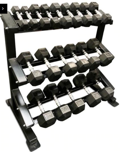 Premier Complete  Gym Package w/ Half Rack, Rubber Bumper Plates, Olympic Bar, Adj. Bench, Dumbbells, Rack and Cardio Machine