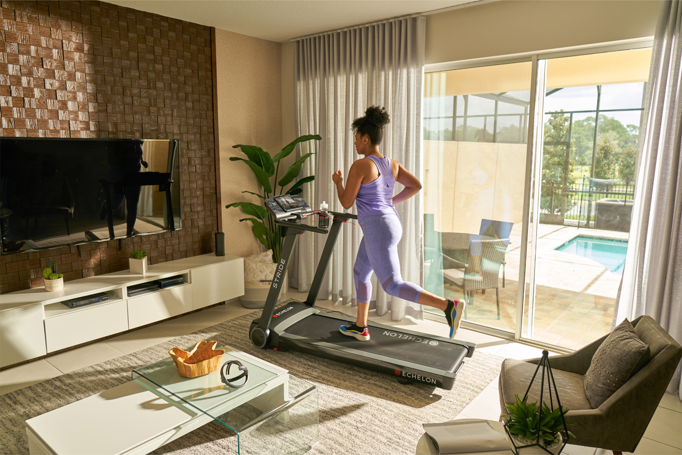 Echelon Stride Auto-Fold Connected Treadmill