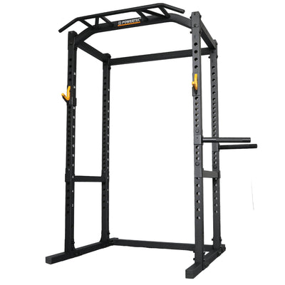 Powertec Power Rack WB-PR Power Cage with Pullup Bar and Dip Handles